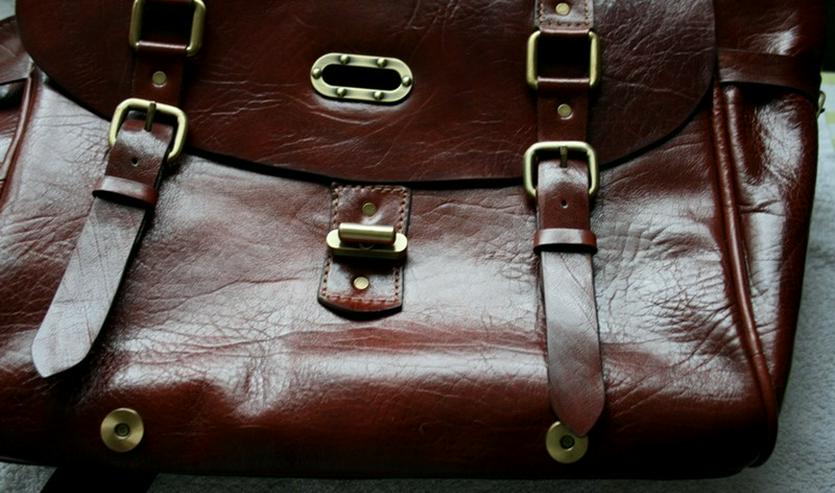 Bild 10: Tasche Leder Vintage Handmade Luxus