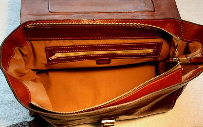 Tasche Leder Vintage Handmade Luxus - Taschen & Rucksäcke - Bild 9
