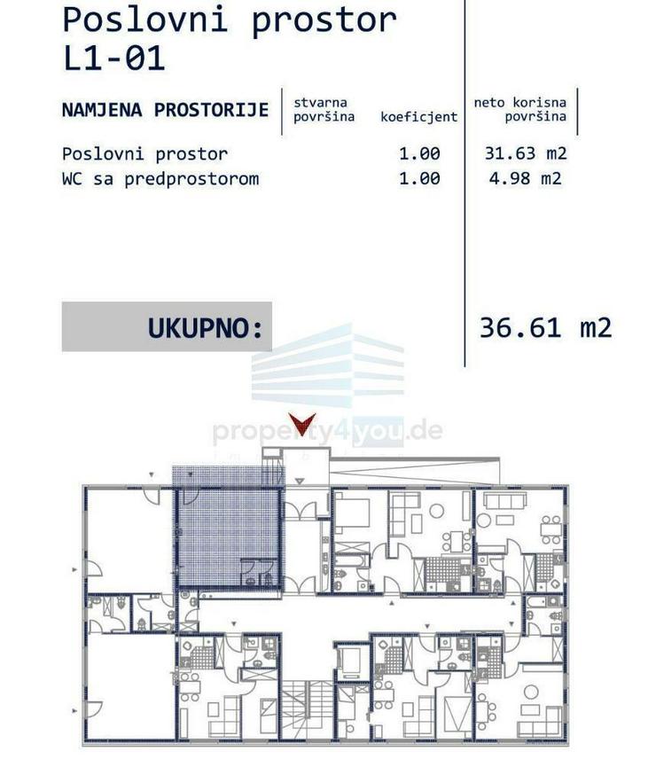 Gewerbeobjekt zu Verkaufen - Neubau in Banja Luka - Gewerbeimmobilie kaufen - Bild 2