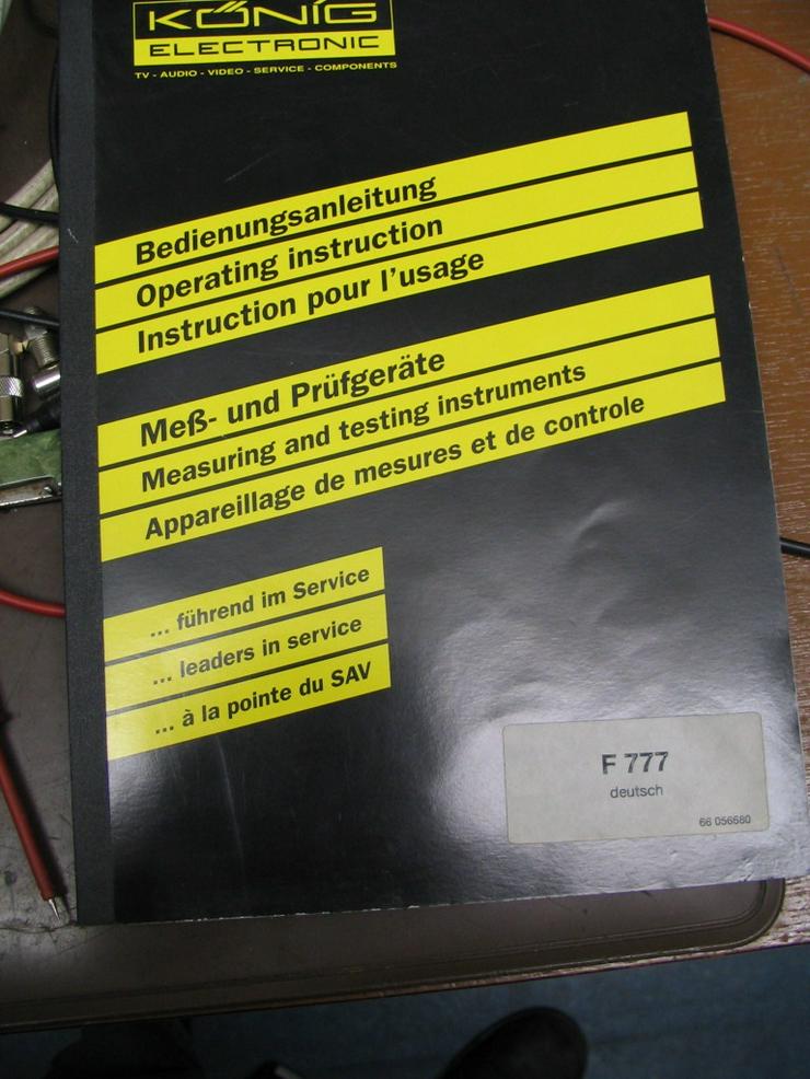 Farbmustergenerator F 777 - Elektronikindustrie - Bild 2