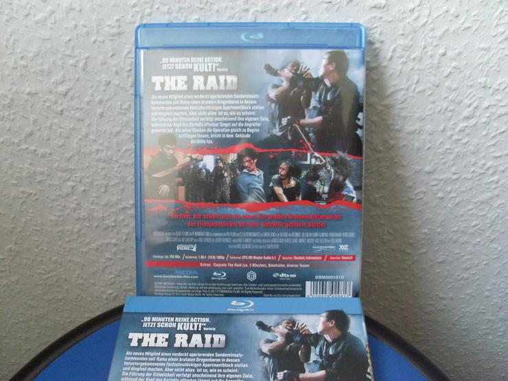 The Raid Uncut Blue RAY Erstauflage Schuber - DVD & Blu-ray - Bild 2