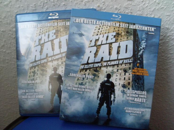 The Raid Uncut Blue RAY Erstauflage Schuber - DVD & Blu-ray - Bild 1
