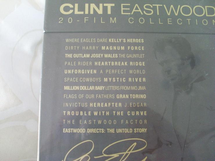 Clint Eastwood 20 Blue Ray Film Collection NEU