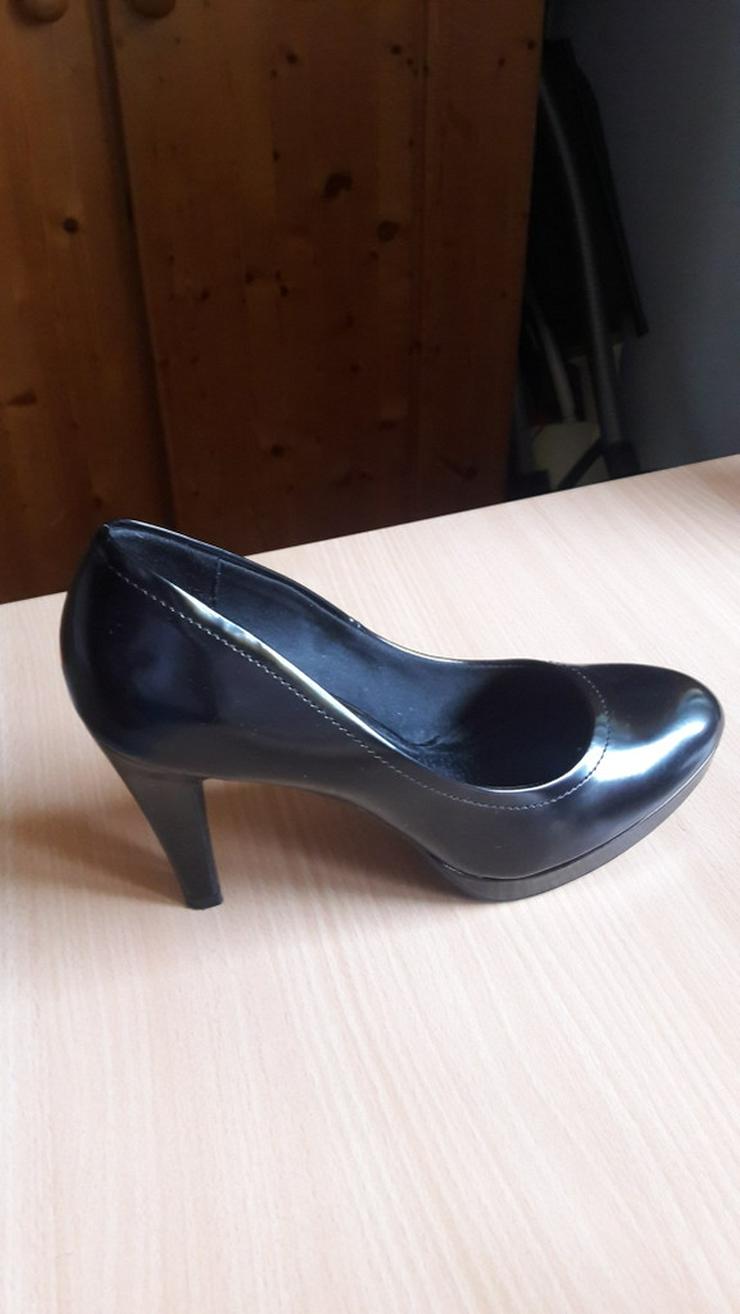 Schwarze High-Heels / Hohe Schuhe von Graceland - Größe 40 - Bild 6