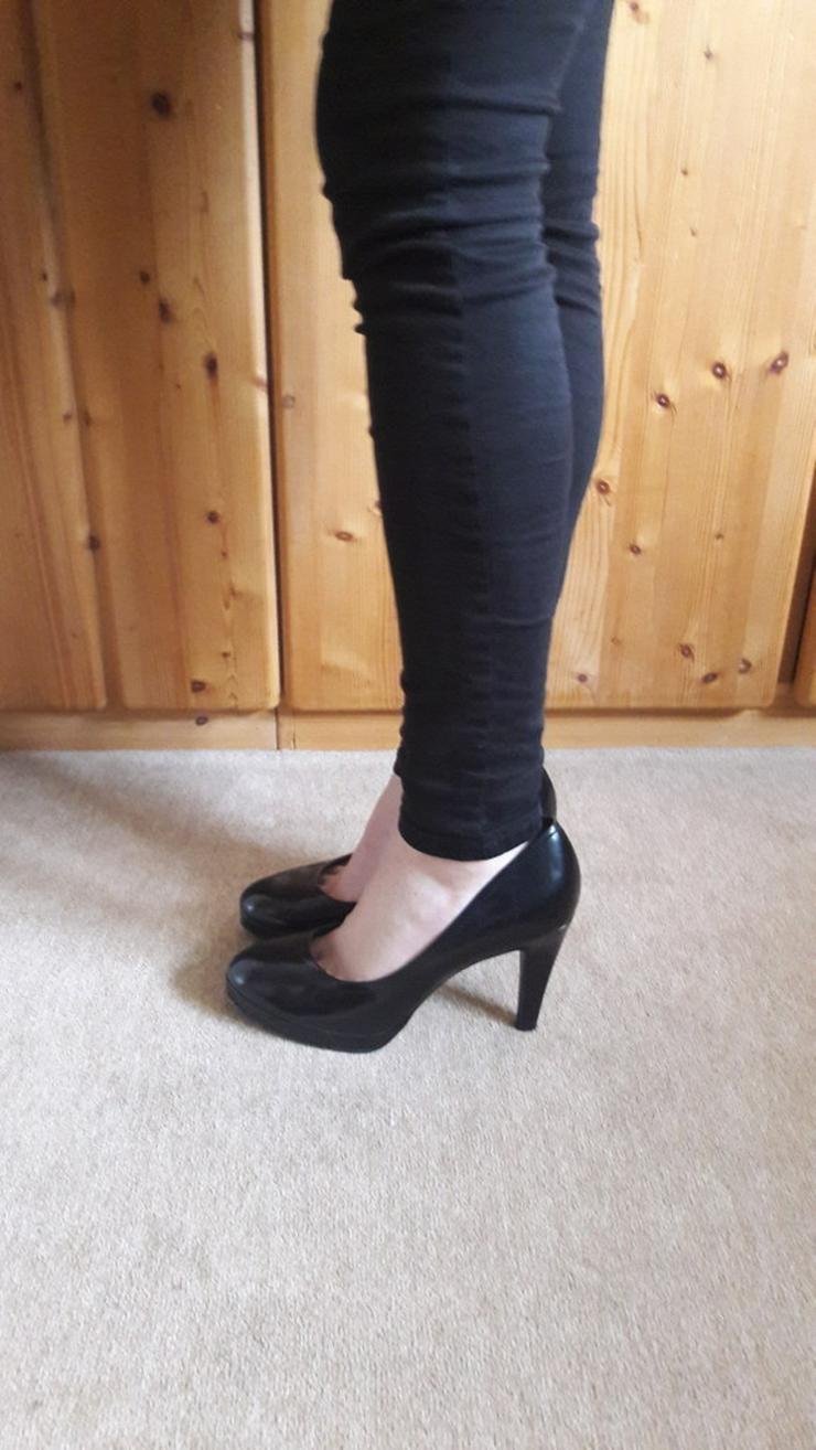 Schwarze High-Heels / Hohe Schuhe von Graceland - Größe 40 - Bild 1