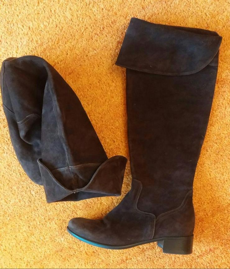 Bild 3: Damen Stiefel Overknees gefüttert bequem Gr. 39