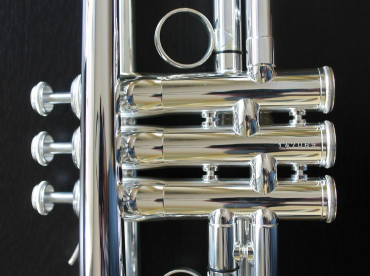 K & H Sella S Trompete in B versilbert, NEU - Blasinstrumente - Bild 5