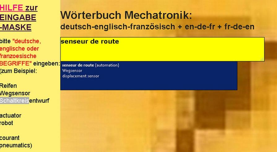 Franzoesische Bedienungsanleitung uebersetzen - Wörterbücher - Bild 4