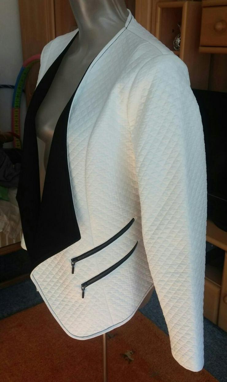Damen Jacke geprägter Edel Blazer Gr.38 - Größen 36-38 / S - Bild 3