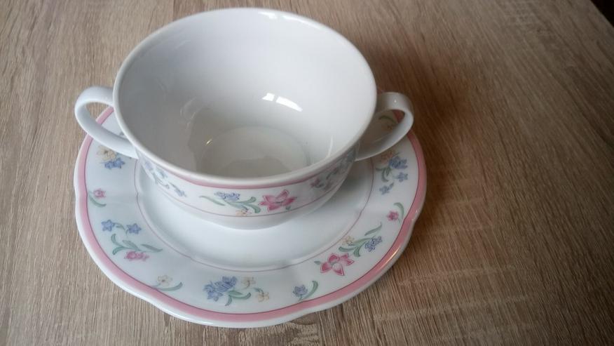 Mitterteich, sehr schönes Porzellan Tassen-Set, - Schalen & Schüsseln - Bild 2
