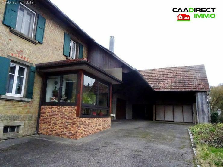Bild 4: Bauernhaus zu modernisieren im Dorfkern mit Nebengebäude im Elsass - 20 km v/Basel und We...