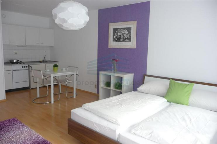 Bild 1: Modernes möbliertes 1-Zimmer-Apartment mit 37 qm / München-Moosach