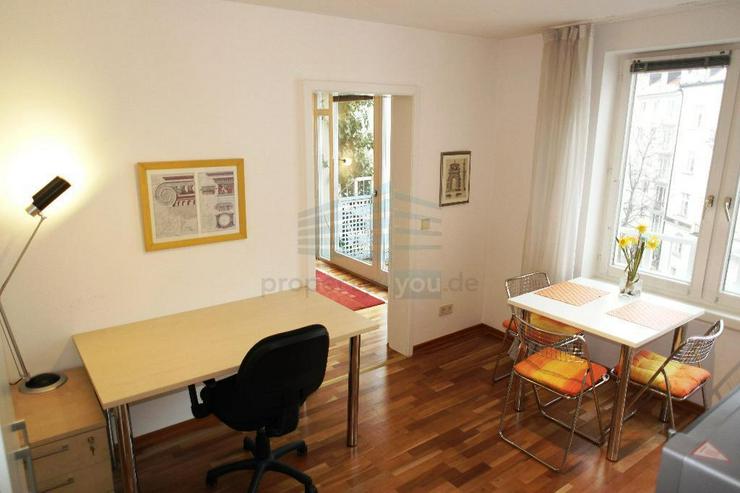 Bild 13: Möblierte 1 1/2 Zimmer Wohnung mit Balkon / in Schwabing-West