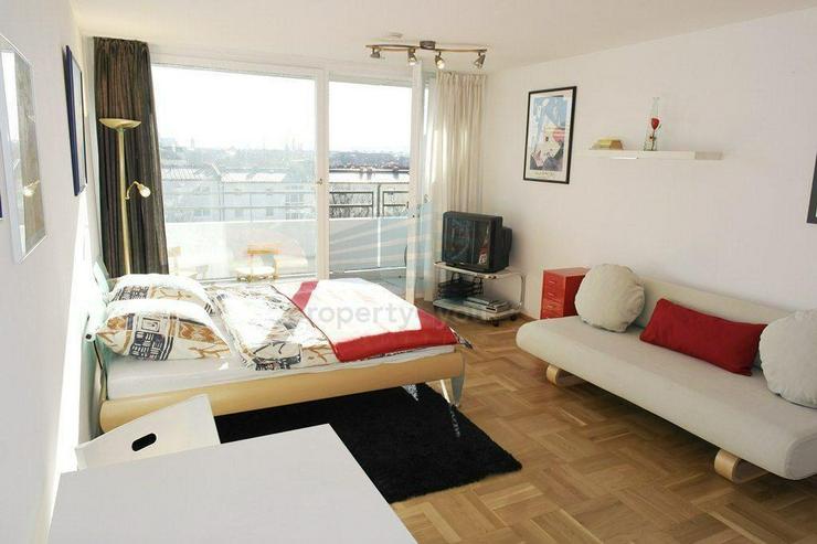 Möblierte 1-Zi. Wohnung mit Balkon in München - Schwabing - Wohnen auf Zeit - Bild 14