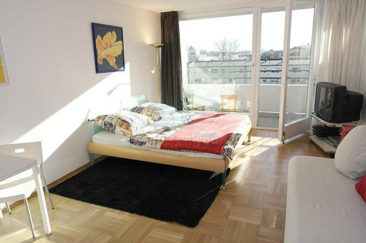 Möblierte 1-Zi. Wohnung mit Balkon in München - Schwabing - Wohnen auf Zeit - Bild 10