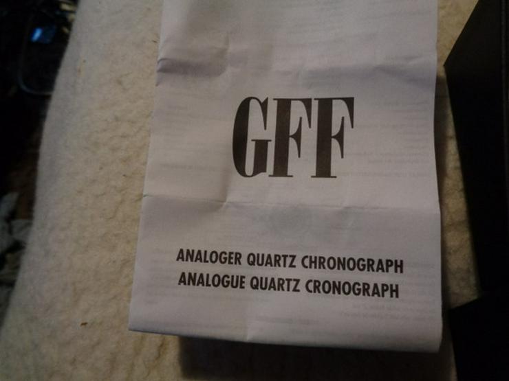 Bild 11: Uhr Hochwertiger Quartz Chronograph GFF OVP