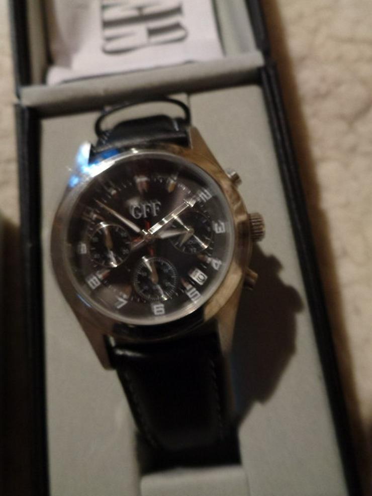Uhr Hochwertiger Quartz Chronograph GFF OVP - Herren Armbanduhren - Bild 15