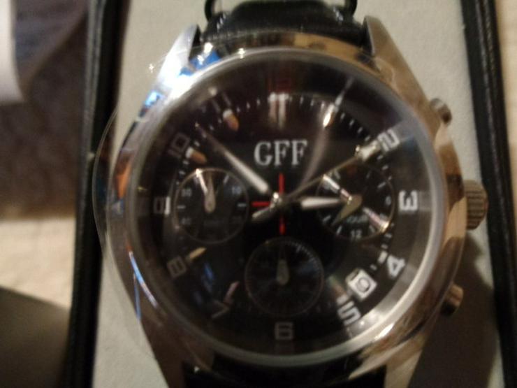 Uhr Hochwertiger Quartz Chronograph GFF OVP - Herren Armbanduhren - Bild 16