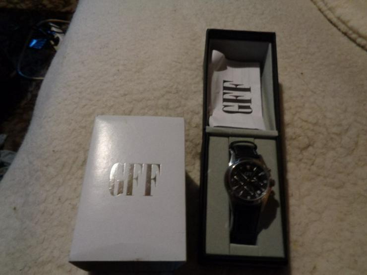 Uhr Hochwertiger Quartz Chronograph GFF OVP - Herren Armbanduhren - Bild 9