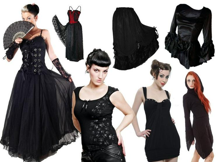 Bild 1: Geschäftsauflösung - Gothic Kleidung Neuware