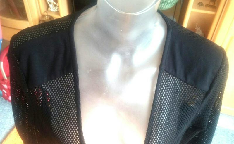 Damen Jacke Netz Stretch Bolero Gr.38 - Größen 36-38 / S - Bild 2