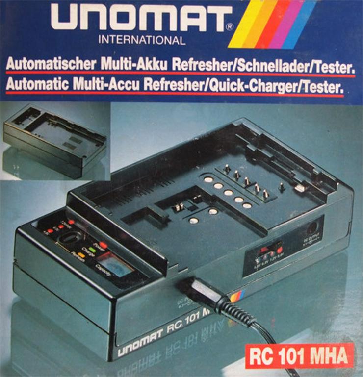 Universal Akku-Lade-Netzteil Unomat RC 101 MHA