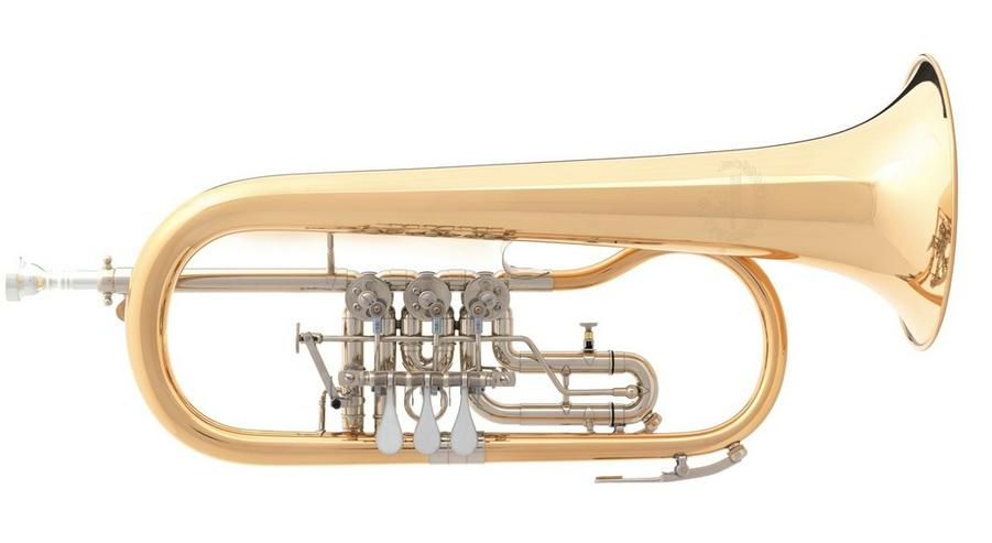 B & S 3017/2TR-L Konzert - Flügelhorn - Blasinstrumente - Bild 1