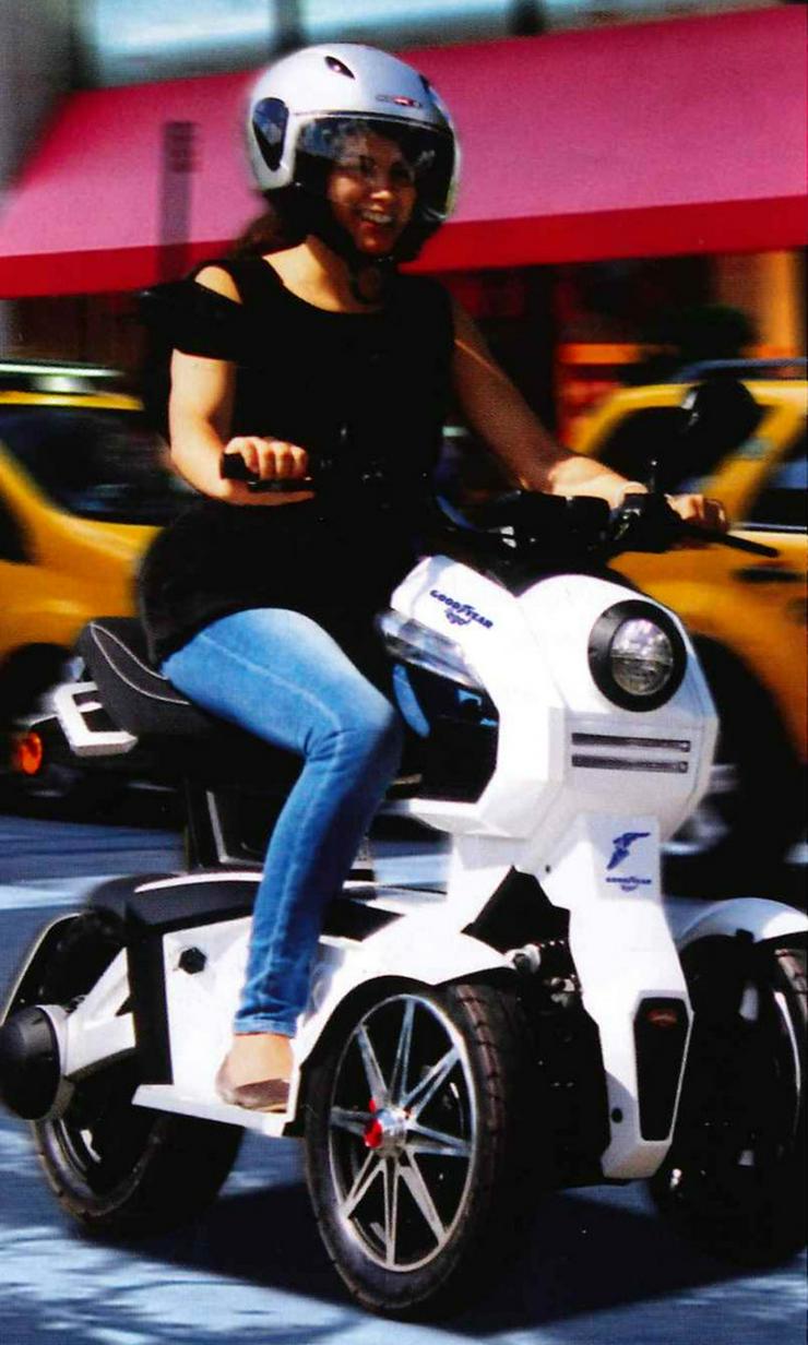 Elektro Scooter Fahrzeug Sonderfahrzeug Mobil - Moped & Motorroller - Bild 12