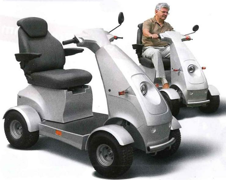 Elektro Scooter Fahrzeug Sonderfahrzeug Mobil - Moped & Motorroller - Bild 7