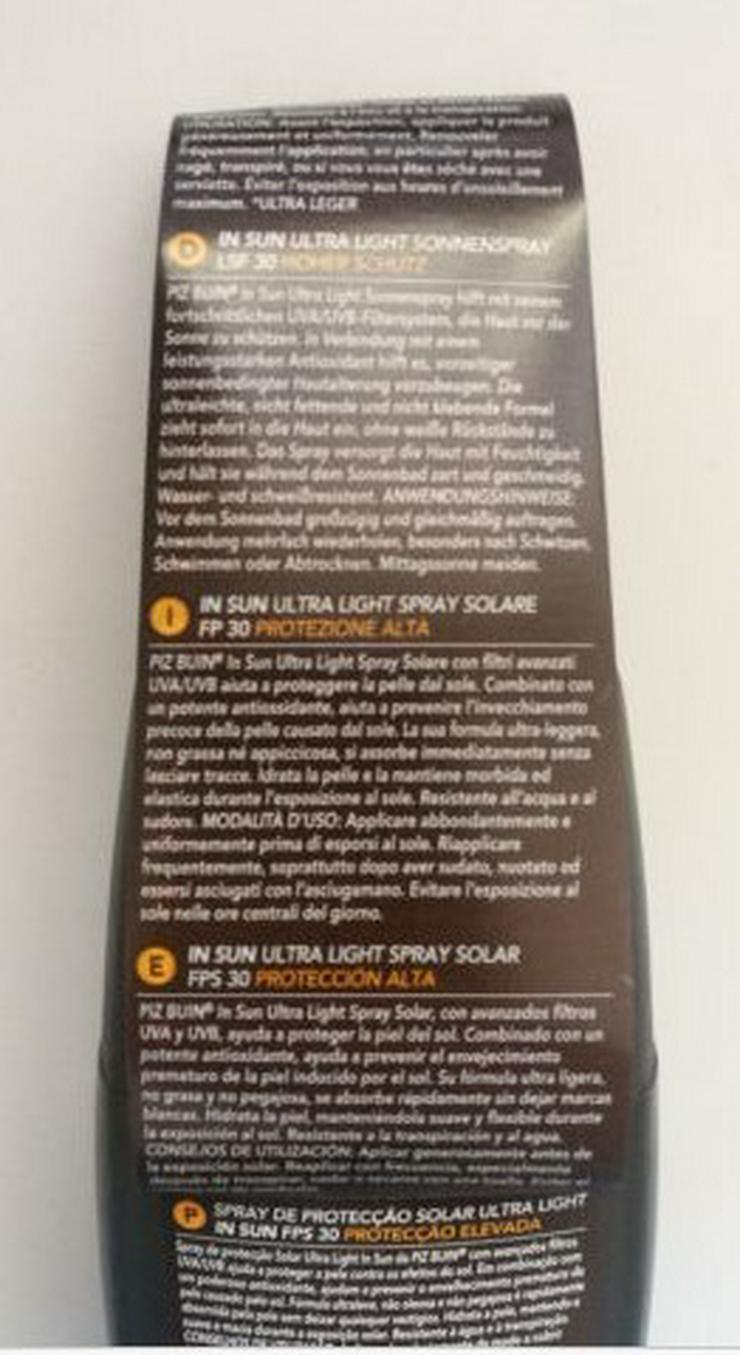 NEU und UNBENUTZT PIZ BUIN Sunspray - Künstliche Bräune & Sonnenschutz - Bild 3