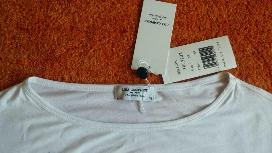 NEU Damen Shirt Jersey Casual Gr.38 L. Campione - Größen 36-38 / S - Bild 3