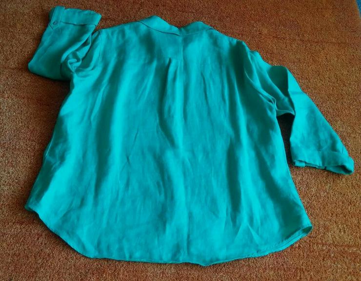 Damen Bluse Leinen Hemd Gr.46 Gerry Weber - Größen 44-46 / L - Bild 2