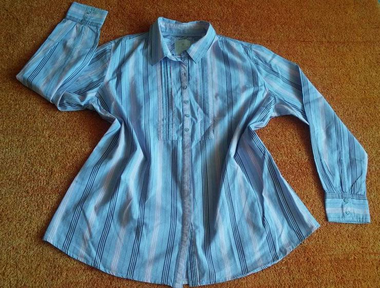 Damen Bluse Hemd gestreift Gr.46 Basefield - Größen 44-46 / L - Bild 2