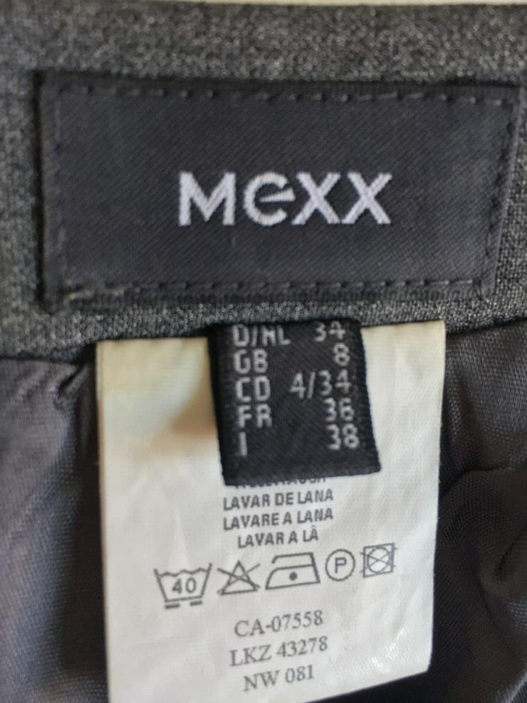MEXX rock, Grösse 34, grau - Größen 32-34 / XS - Bild 3