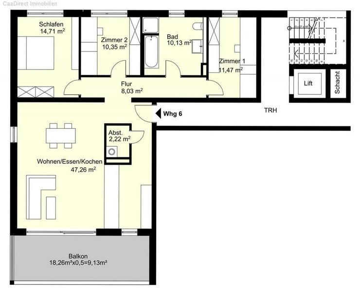 Moderne Neubauwohnung - Haus Lessing Wehr - Wohnung kaufen - Bild 10