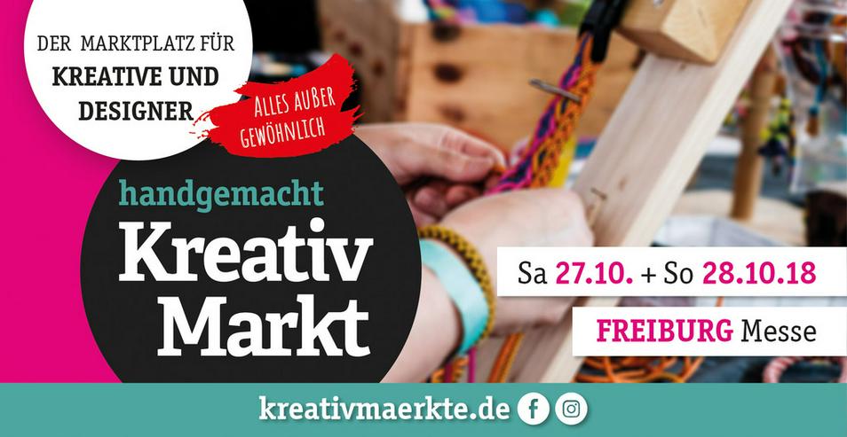 3. handgemacht Kreativmarkt // Messe Freiburg - Märkte & Messen - Bild 1