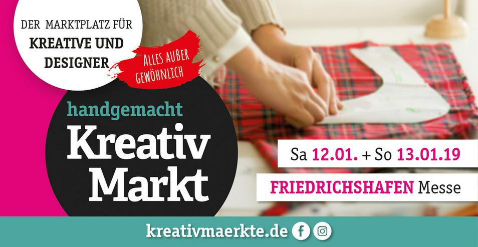 3. handgemacht Kreativmarkt // Friedrichshafen - Märkte & Messen - Bild 1