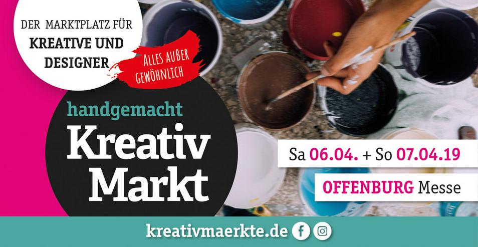 Bild 1: 4. handgemacht Kreativmarkt // Messe Offenburg