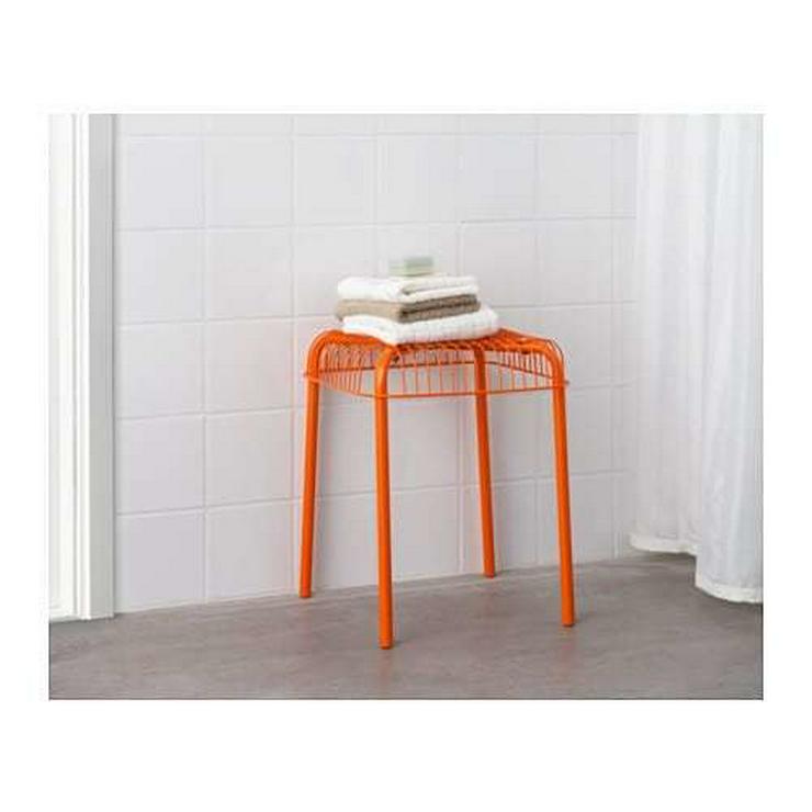 Bild 2: 4 Stück. IKEA Garten Stapel Stuhl Orange