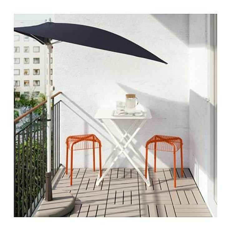 4 Stück. IKEA Garten Stapel Stuhl Orange - Stühle - Bild 4