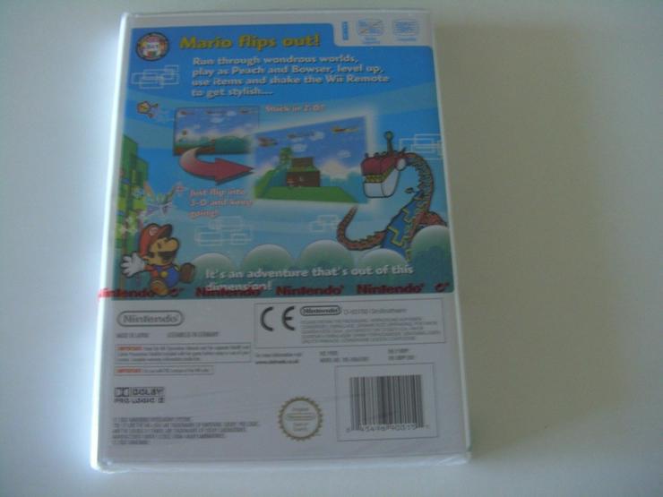 Super Mario Paper Wii - Wii Games - Bild 2