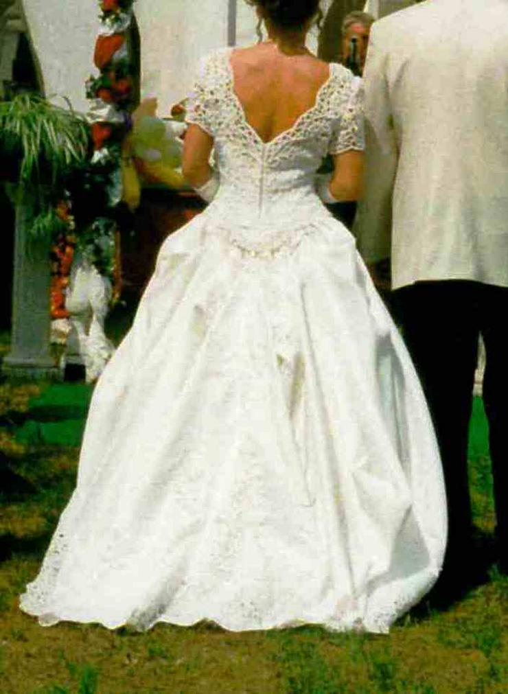 Bild 5: Romantisches Brautkleid, creme, Gr. 36