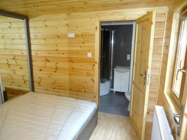 Bild 12: Mobilheim Holz mit sauna wohnwagen dauercamping
