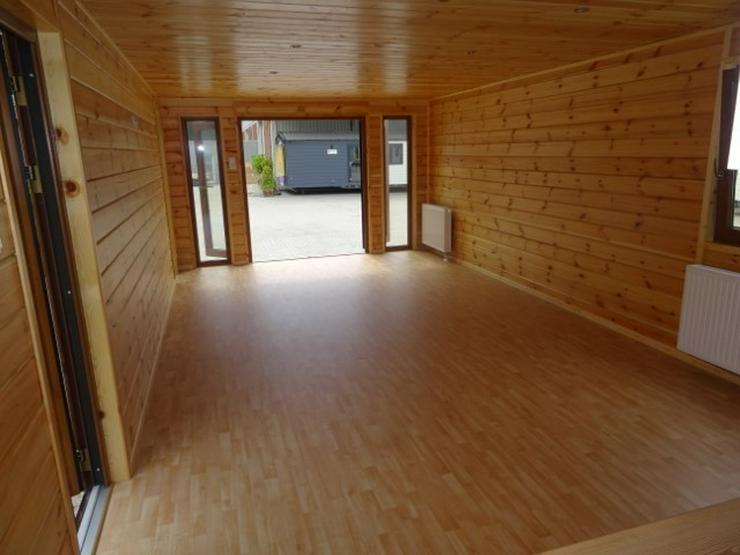 Bild 4: Mobilheim Holz mit sauna wohnwagen dauercamping