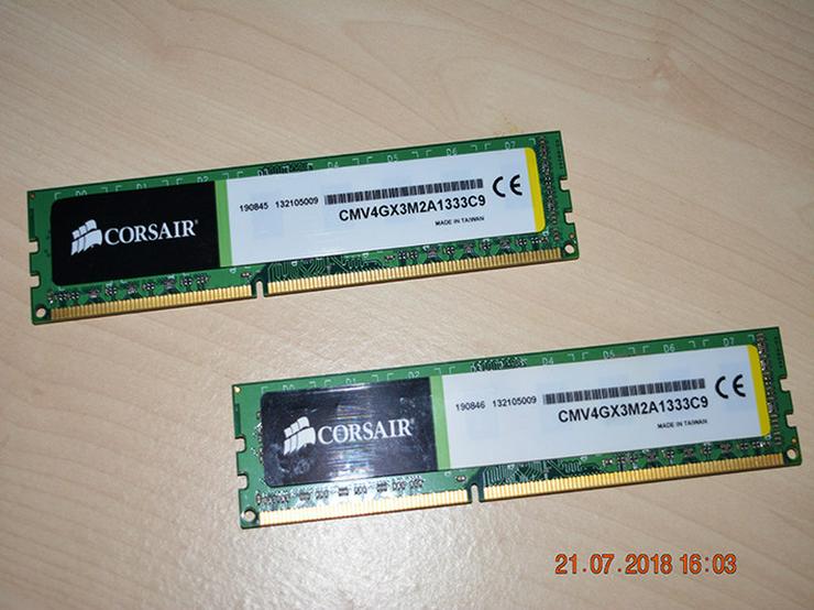 Bild 4: Corsair Value Select DDR3 1333 Mhz 4GB (2x2)