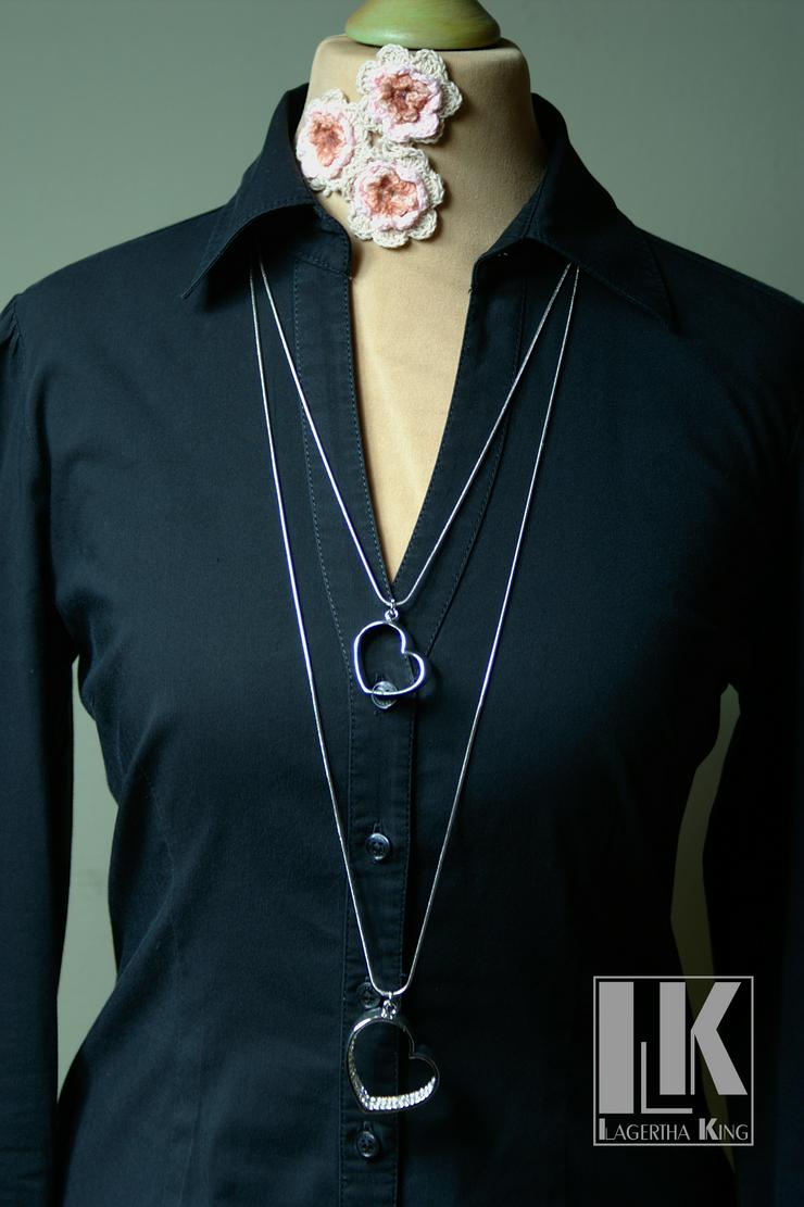 Kette mit Edelweiß Anhänger - Halsketten & Colliers - Bild 4