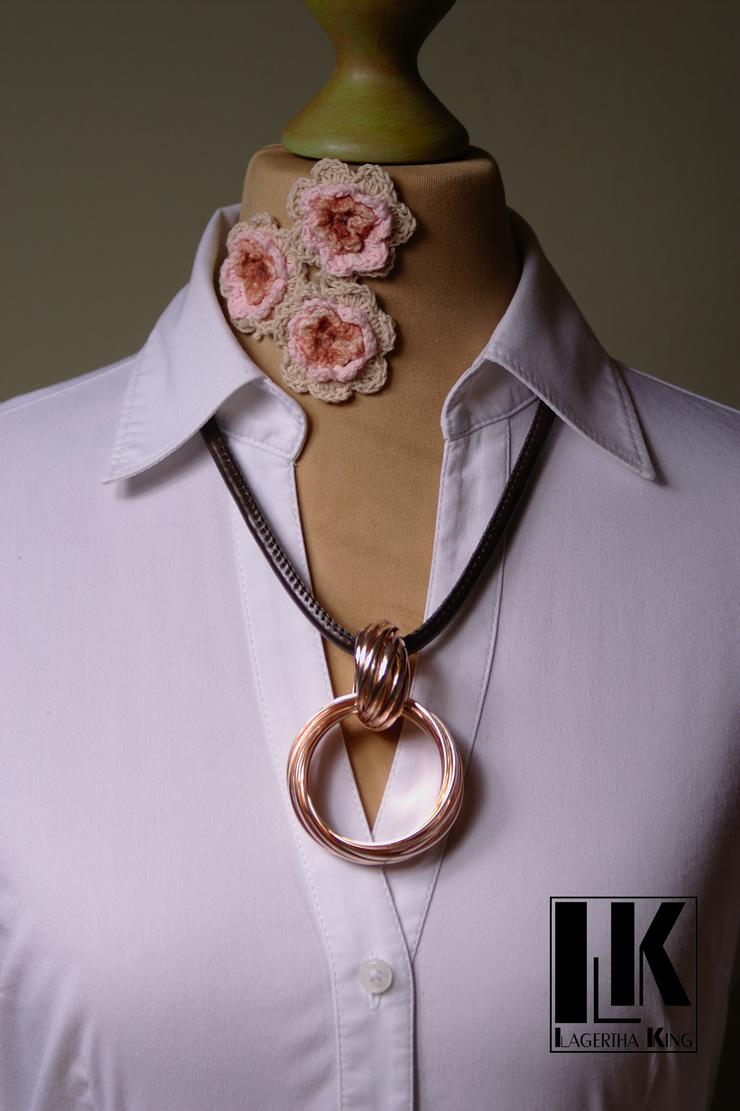 Kette mit Edelweiß Anhänger - Halsketten & Colliers - Bild 15