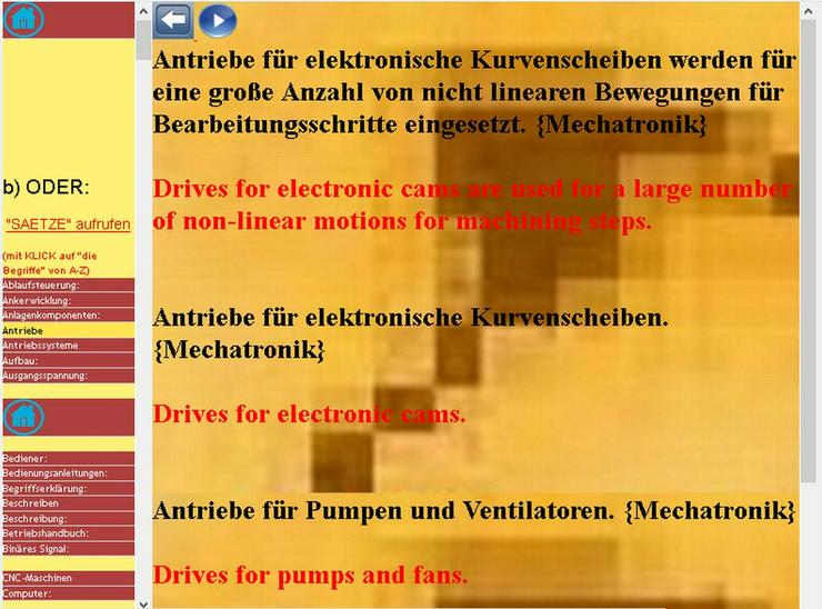 de-englisch Uebersetzung Elektrotechnik-Texte - Wörterbücher - Bild 2