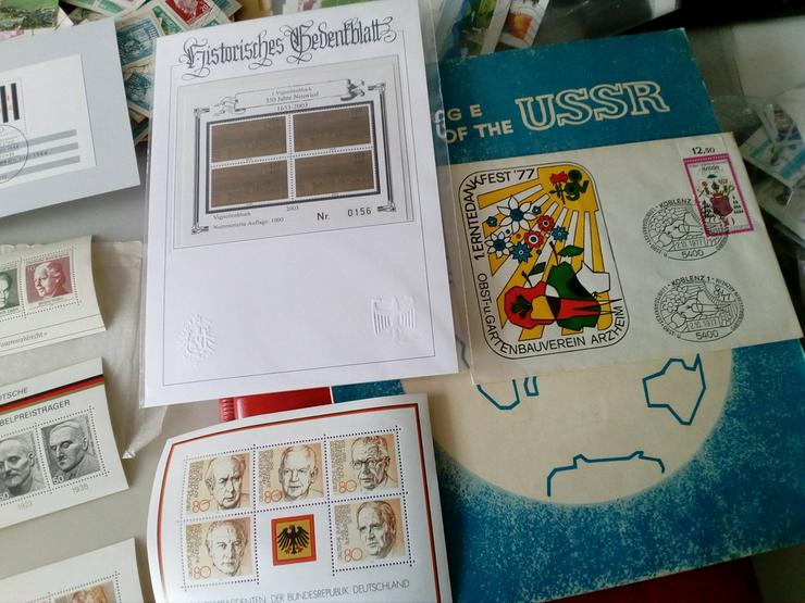 Verkaufe Briefmarkensammlung,BRD,Russland u.a - Deutschland - Bild 8