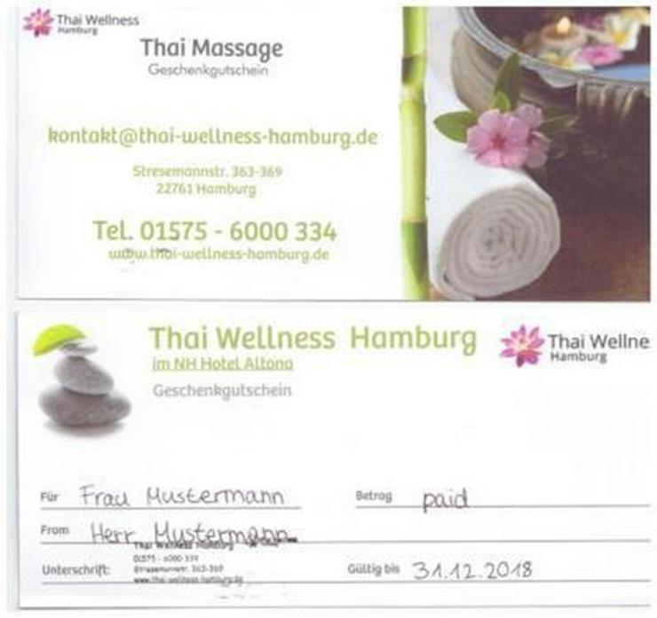 Bild 3: Valentinstag, Gutscheine, Thaimassage, Thaiwellness, Massage